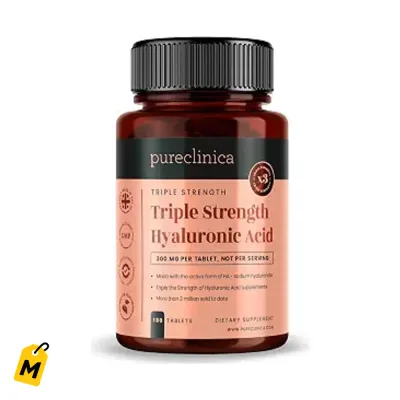 Acido Hialuronico Triple Fuerza 300mg - 180 Pastillas (6 Meses)