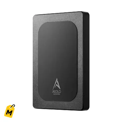 Aiolo 500GB Duro Externo Ultra Delgado USB 3.0 Pa PC Mac PS4 Xbox Nitido