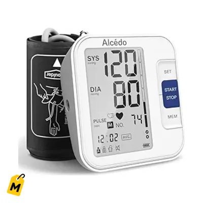 Alcedo Medidor de Presion Automatico pa el Brazo Pantalla LCD y Memoria