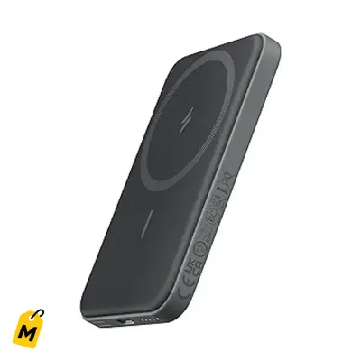 Anker 621 MagGo Power Bank 5000mAh Cargador Magnetico Portatil Pa Tu iPhone