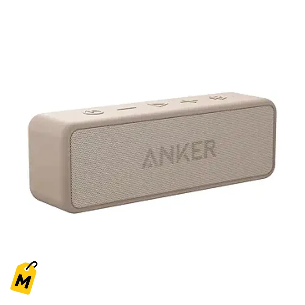 Anker Soundcore 2 Bocina Bluetooth Portatil Sonido Estereo Bajos Duros IPX7 24H