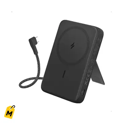 Anker Zolo Power Bank Magnetico 10000mAh Carga Inalambrica Portatil