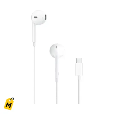 Apple EarPods USB-C: Sonido Nitido, Comodidad Brutal y Control Total Pa Tu Celular