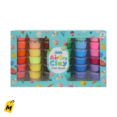 Arcilla Que Seca Sola - 42 Packs Pa Crear Sin Limites