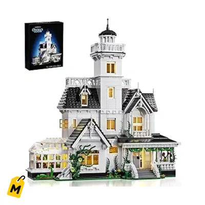 Arma tu Casa Victoriana con Luz LED - 1877 Piezas - Decoracion Chula