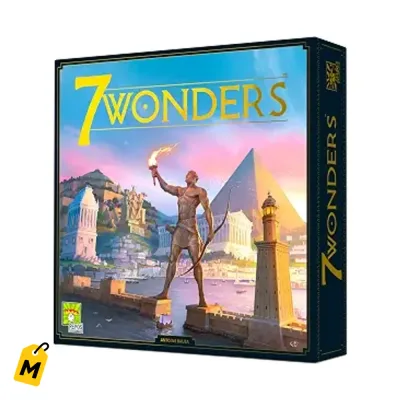 Asmodee 7 Wonders Edicion Nueva - Estrategia pa to la familia, 3-7 jug, 30 min
