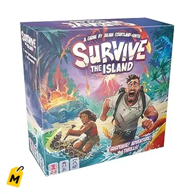 Asmodee Survive La Isla 2024 - Escape de infarto, monstruos y estrategia pa la familia