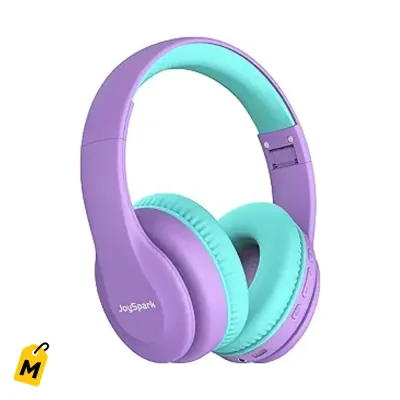 Audifonos Bluetooth JoySpark para Ninos, Inalambricos, Comodos, 60 Horas y Mic