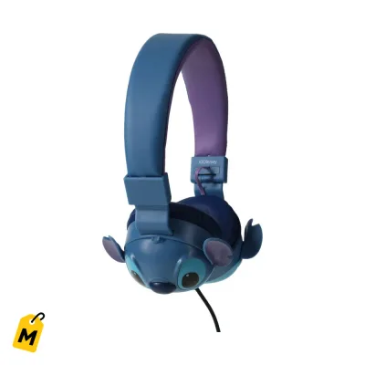 Audifonos Disney Stitch pa ninos con cable - Sonido brutal y seguro