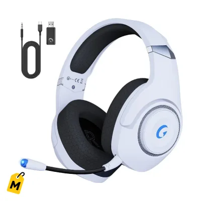 Audifonos Froura Gaming Inalambricos pa PS5 PC Switch Xbox con Bluetooth y Mic