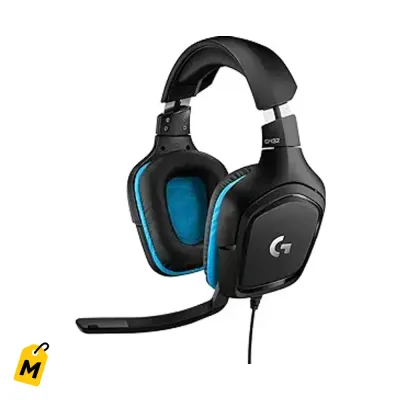 Audifonos Gaming Logitech G432 - Sonido Brutal, Microfono Nitido, Pa To Los Lados