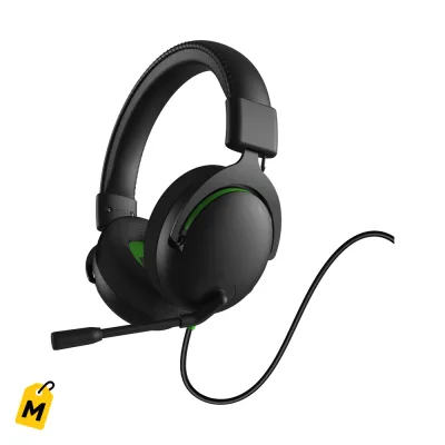 Audifonos Gaming onn Cableao pa Xbox Series y One Colores Negro y Verde