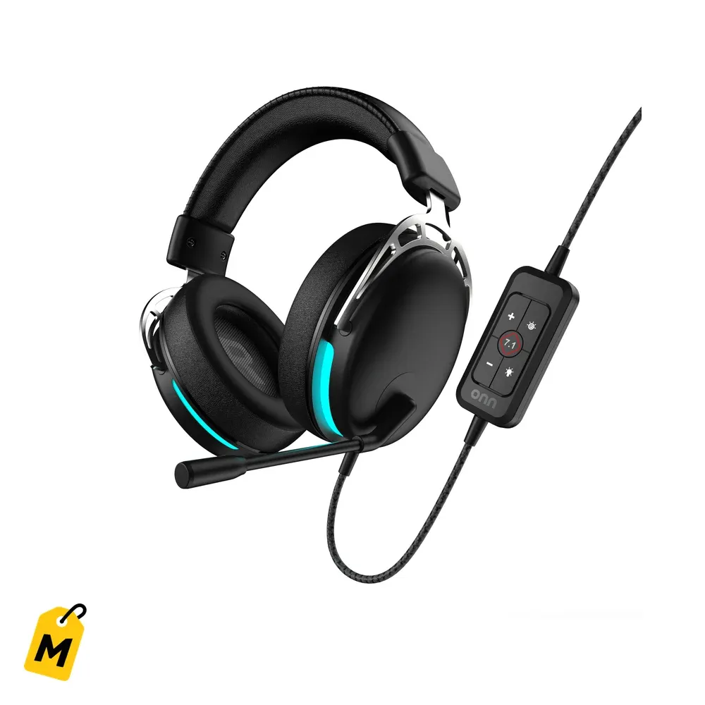 Audifonos Gaming onn PC Sonido Envolvente 7.1 Cable 6 pies Gel Frio Maximo Confort