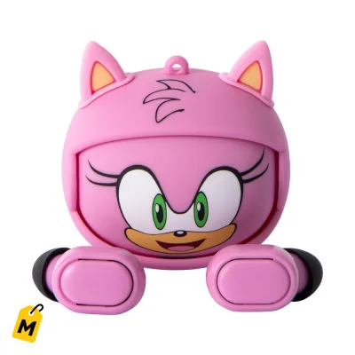 Audifonos Inalambricos Amy Rose de Sonic The Hedgehog