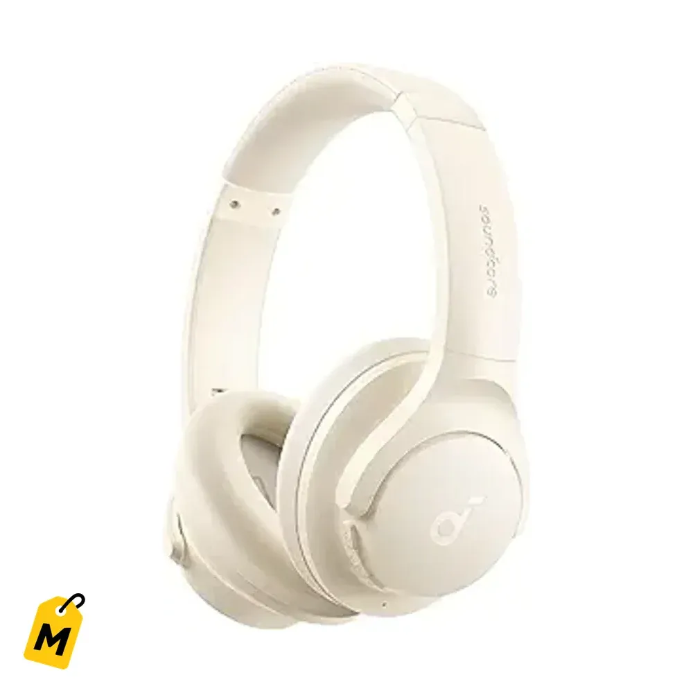 Audifonos Soundcore Q20i Blancos: Cancelacion de ruido, bajo brutal, 40H bateria