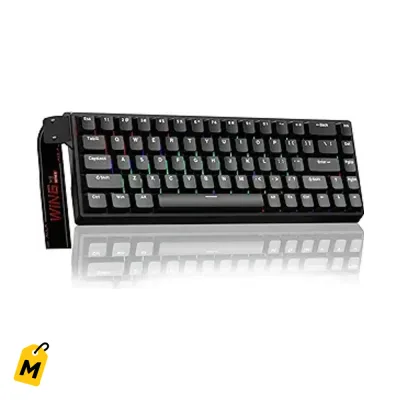 AULA WIN68 HE Teclado Gamer Mecanico 60% Switches Magneticos Hall Effect
