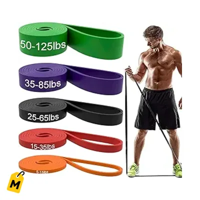 Bandas de Resistencia ROSAPOAR - Set de Ejercicio Completo Pa Entrenar