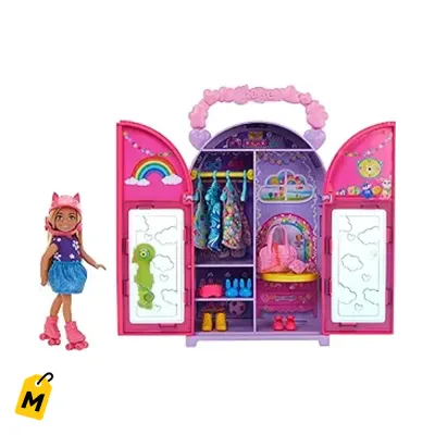 Barbie Chelsea Muneca y Armario de Suenos Plegable - Nuevo 2026