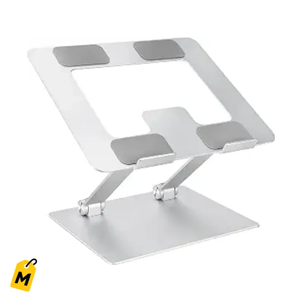Base para Laptop Ergonimica Ajustable y Plegable con Ventilacion para Escritorio