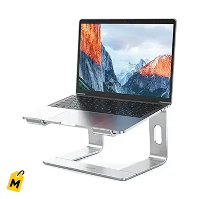 BESIGN LS03 Base Laptop Aluminio Ergonimica para 10-15.6 pulg Plata
