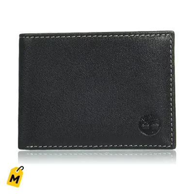 Billetera Timberland de Cuero Genuino pa Hombre con Proteccion RFID