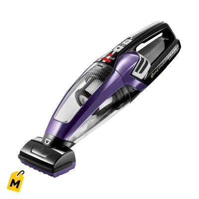 Bissell Aspiradora de Mano Inalambrica Litio Eliminador Pelo Mascotas Morado 2390A