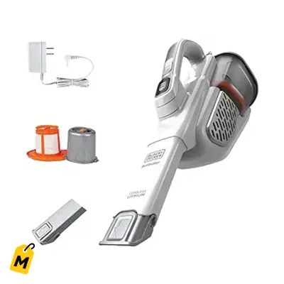 BLACK+DECKER Aspiradora de Mano Inalambrica Potente pa Carro y Casa HHVK320J10