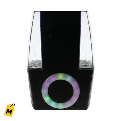 Bocina Bass Jaxx Karaoke Bluetooth con Luces Pa La Fiesta
