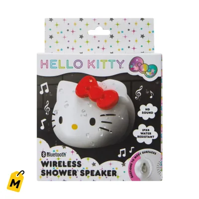 Bocina Hello Kitty Bluetooth pa la Ducha - Sonido HD