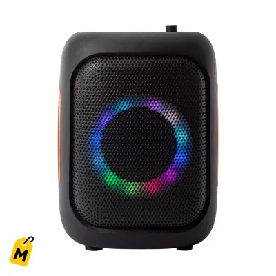 Bocina Karaoke Bass Jaxx con Microfonos Inalambricos