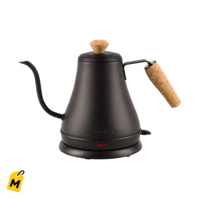 Bodum Tetera Electrica Cuello Cisne Negro 8 Tazas para tu cafe o te ideal