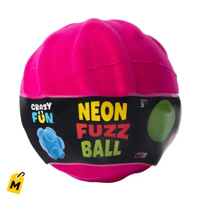 Bola de Fuzz Neon Brillante Pa Jugar y Relajarte