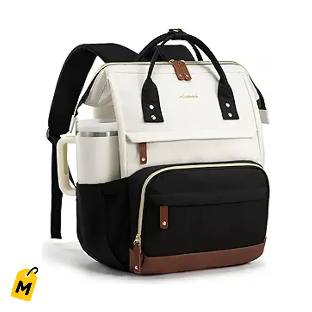 Bulto LOVEVOOK pa mujer laptop 15.6 pulgadas trabajo universidad viaje impermeable