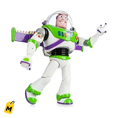 Buzz Lightyear Interactivo Original Disney Toy Story - Habla y se Conecta