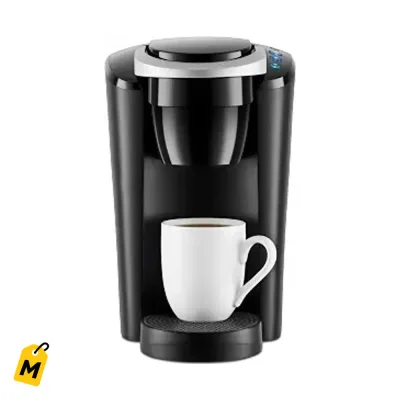 Cafetera Keurig K-Compact, 3 Tamano, Smart Start, Tanque 36oz, Negra