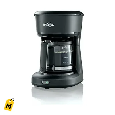 Cafetera Mr Coffee 5 Tazas Compacta Negra - Tu cafe al instante