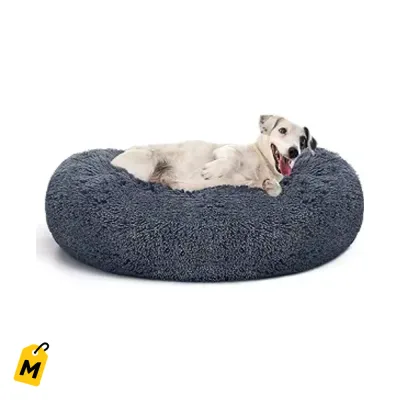 Cama Dona MIXJOY Ortopedica Super Suave pa Perros y Gatos 30 Pulgadas Cafe