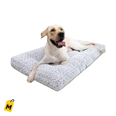 Cama KSIIA pa perro de lujo, suavecita y antideslizante. Pa que tu mascota duerma jevi.