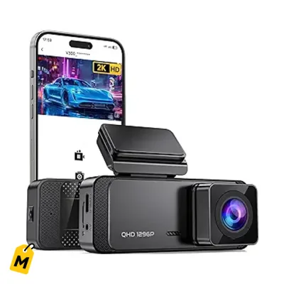 Veement V300 Mini Camara Pa Carro WiFi 1296P Oculta Vision Noche 170