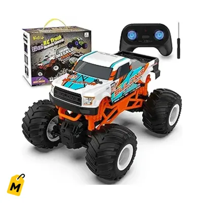 Carro RC Monster Truck 1:16, 20km/h, Todoterreno, Regalo jevi pa ninos y adultos