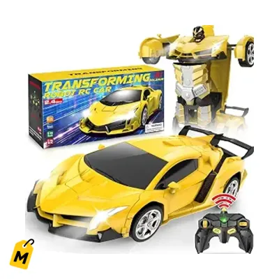 Carro RC Dolanus Transformer Robot Juguete 2 en 1 Ninos Regalo Cumpleanos
