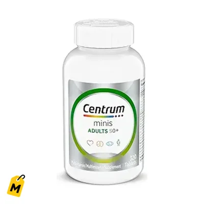 Centrum Minis Silver Multivitamin 50+ pa adultos, memoria y salud general - 320 uni