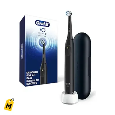 Cepillo Electrico Oral-B iO Series 2 Negro Noche con Sensor y Estuche Viaje
