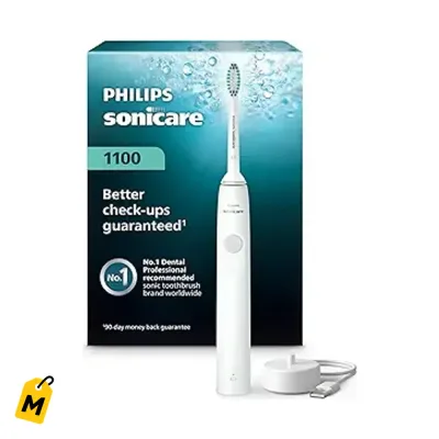 PHILIPS Sonicare 1100 Cepillo Electrico Recargable Blanco - Sonrisa de Show