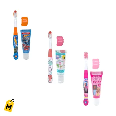 Cepillos Brush Buddies Para Ninos, Disenos Surtidos, Pack de 2