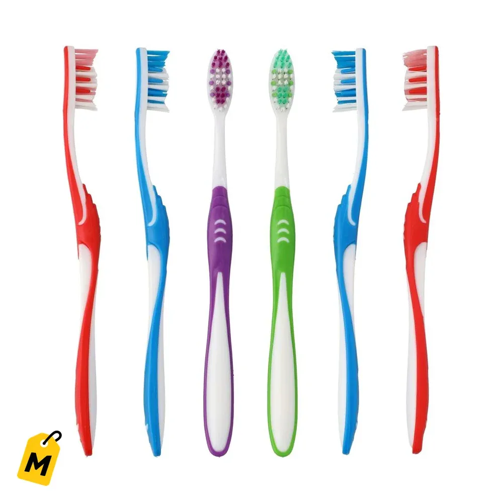 Cepillos de Dientes Brush Buddies Paquete Familiar 6 Pzas