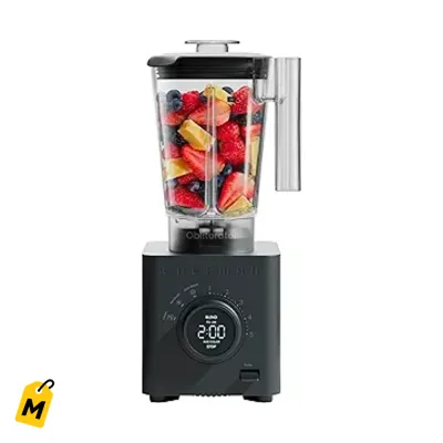 Chefman Licuadora Obliterator 1380W para Batidas y Hielo, Vaso 48oz, Auto Blend