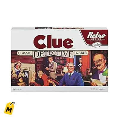 Clue Retro 1986 Hasbro Juego de Mesa Misterio Clasico pa la Familia
