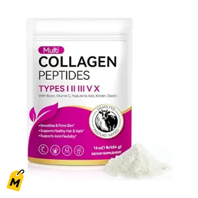 Colageno Multi Peptidos Pelo Piel Unas Articulaciones Biotin Vit C Acido Hialuronico