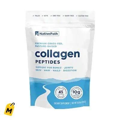 Colageno NativePath Puro Tipo 1 y 3, 45 Servicios Pa Tu Bienestar Total